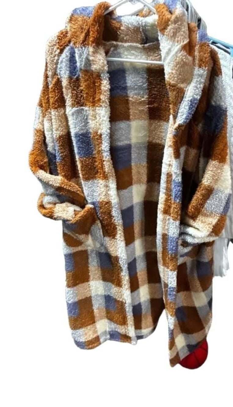 Sherpa cozy coat